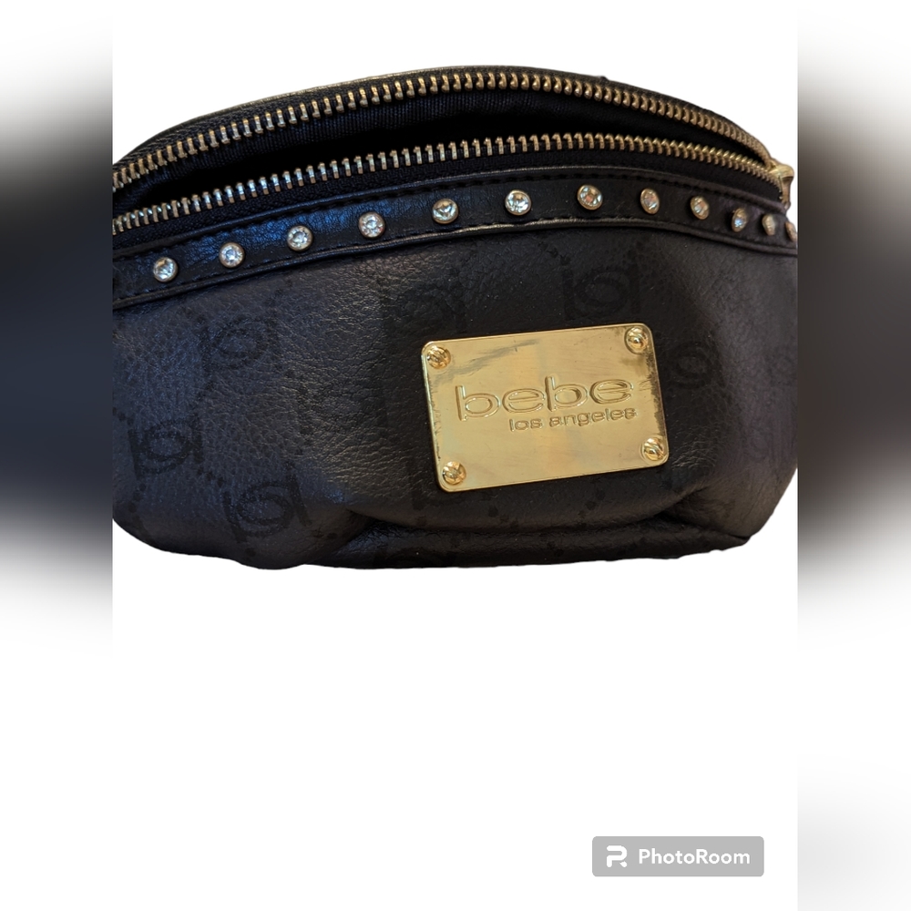 bebe black Fanny Pack